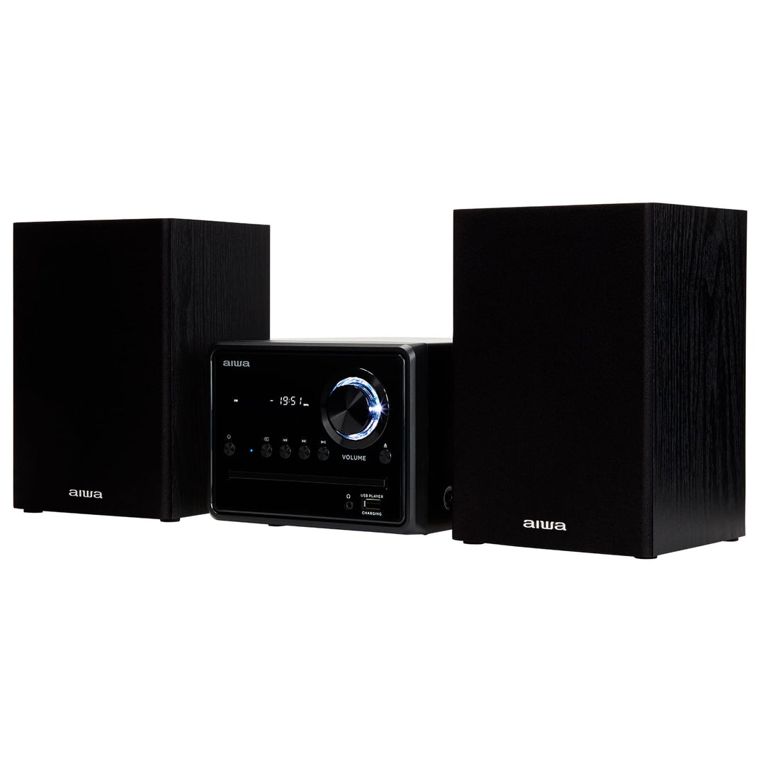 AIWA MCBT-350 Micro Hi-Fi-anläggning 20 W med Bluetooth, CD, FM och USB