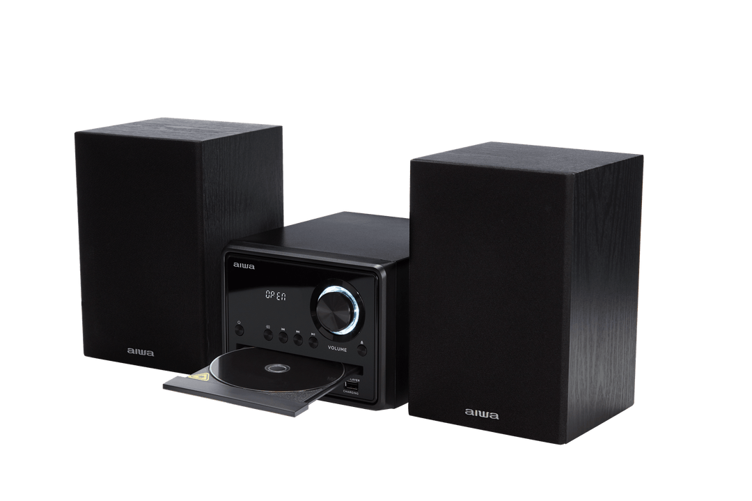 AIWA MCBT-350 Micro Hi-Fi-anläggning 20 W med Bluetooth, CD, FM och USB