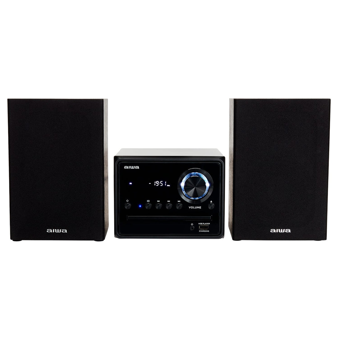 AIWA MCBT-350 Micro Hi-Fi-anläggning 20 W med Bluetooth, CD, FM och USB