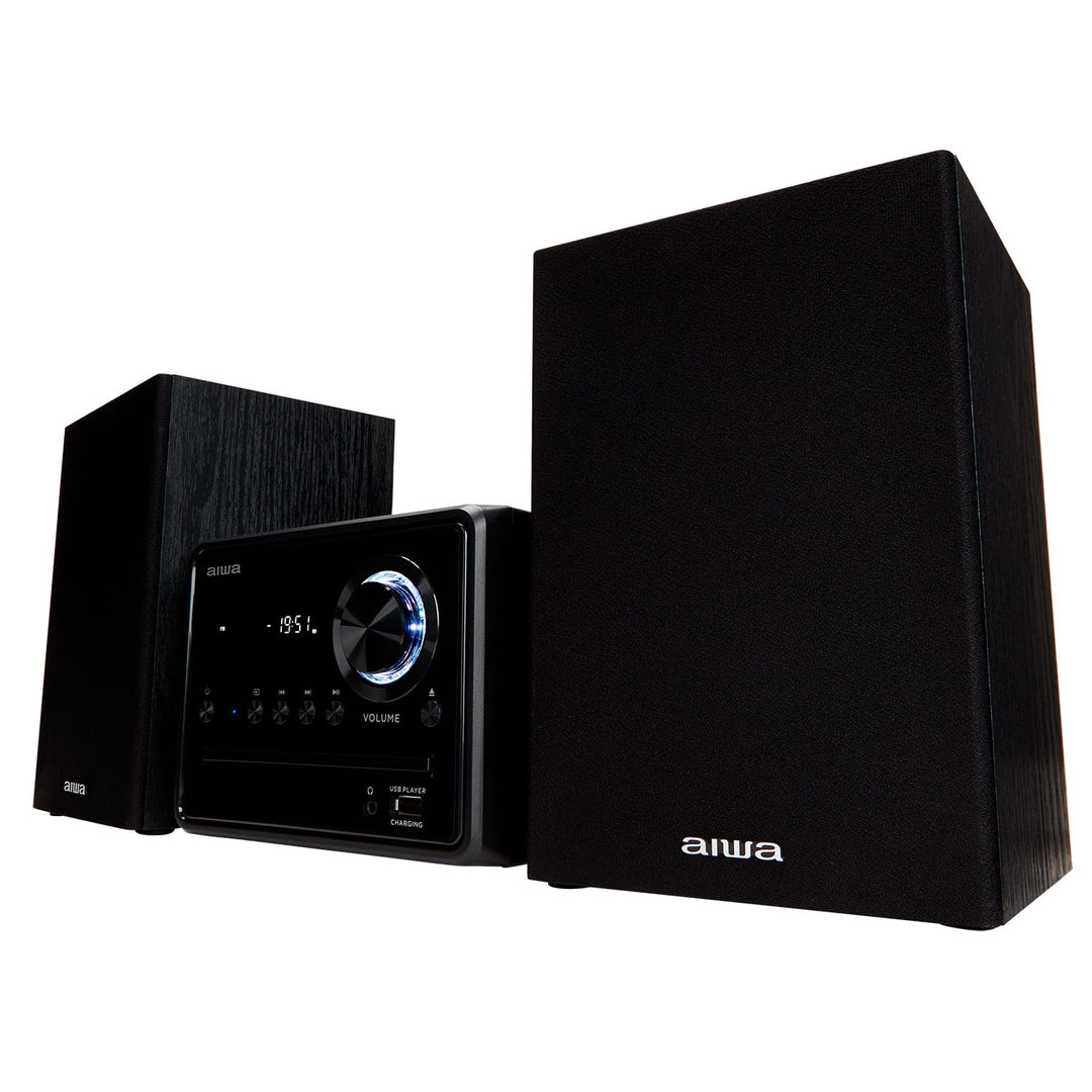 AIWA MCBT-350 Micro Hi-Fi-anläggning 20 W med Bluetooth, CD, FM och USB