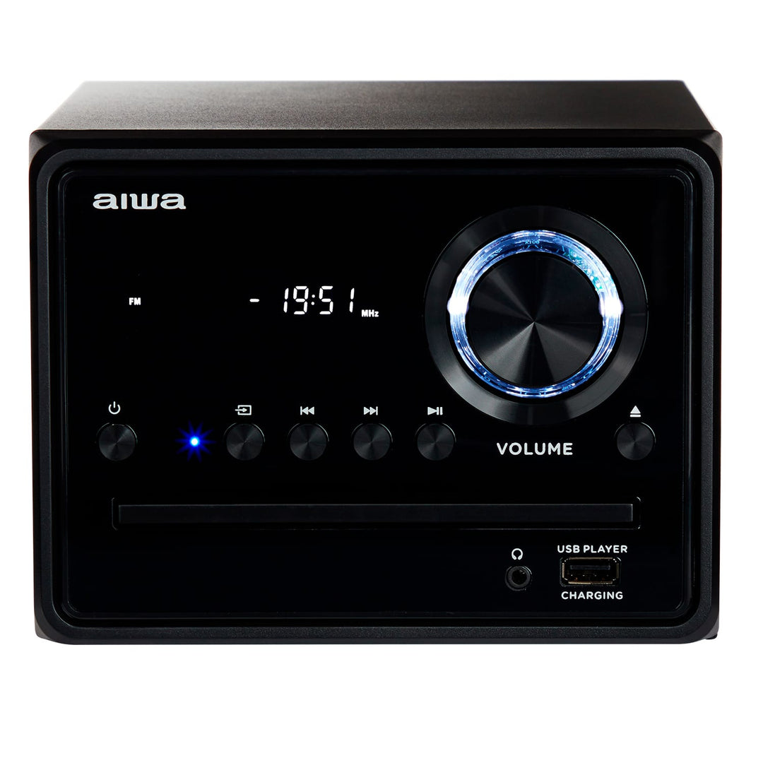AIWA MCBT-350 Micro Hi-Fi-anläggning 20 W med Bluetooth, CD, FM och USB