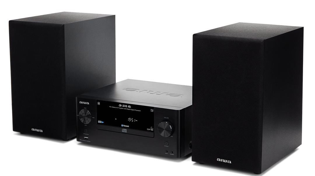 AIWA MCBT-550 Mini Hi-Fi – 50W, Bluetooth, CD & FM