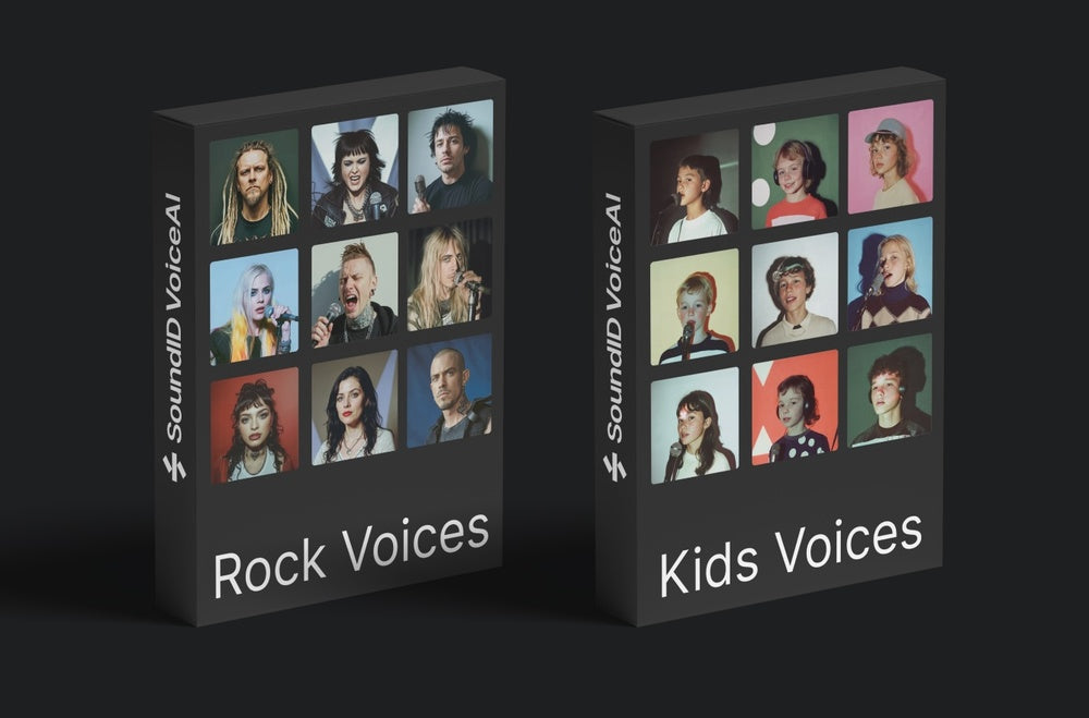 SoundID VoiceAI Rock Voices Röstexpansionspaket