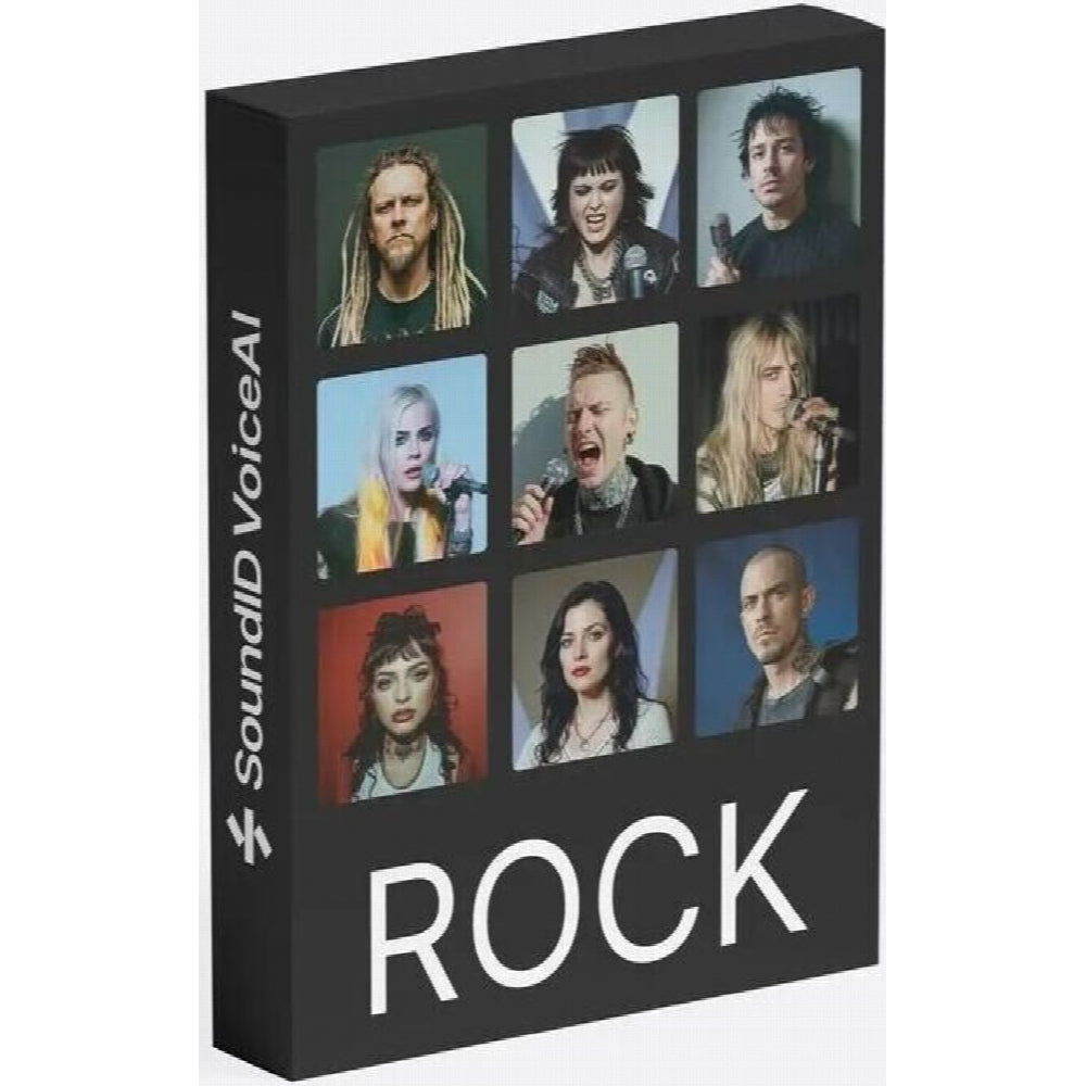 SoundID VoiceAI Rock Voices Röstexpansionspaket