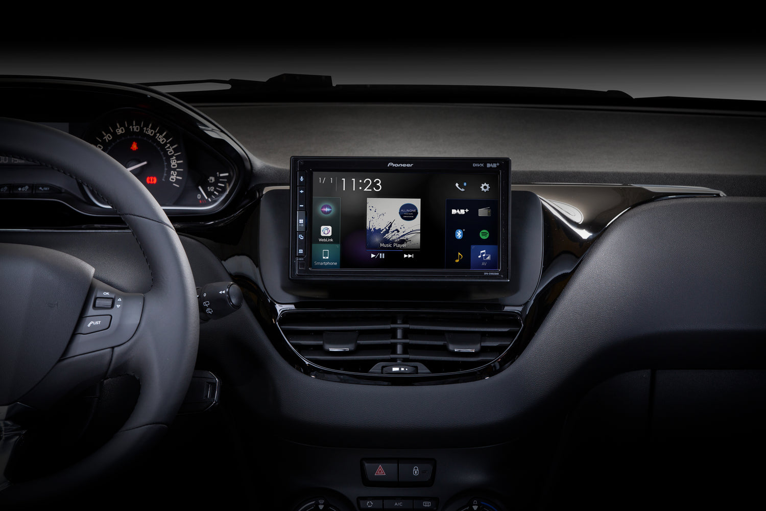 Pioneer SPH-EVO62DAB-208 Apple CarPlay , DAB- Radio och Bluetooth