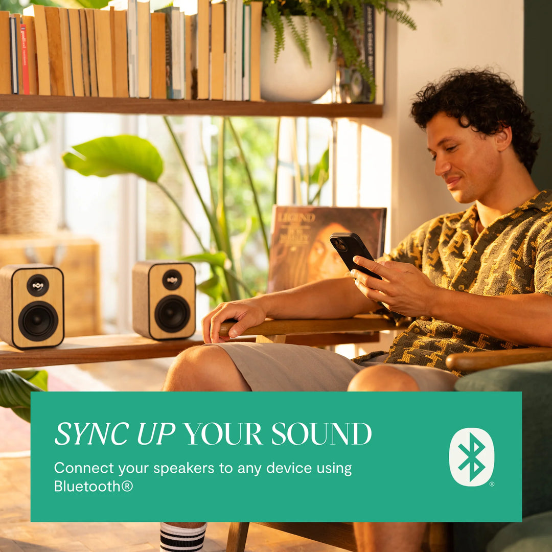 House of Marley Revolution Bluetooth Skivspelare & Högtalarpaket