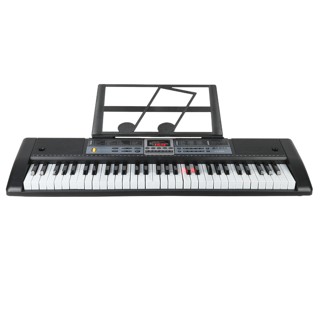 SUPRIMO 6136L keyboard med mikrofon