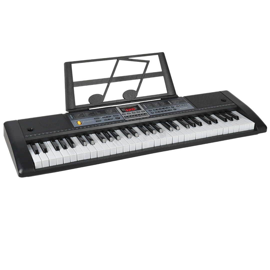 SUPRIMO 6136L keyboard med mikrofon