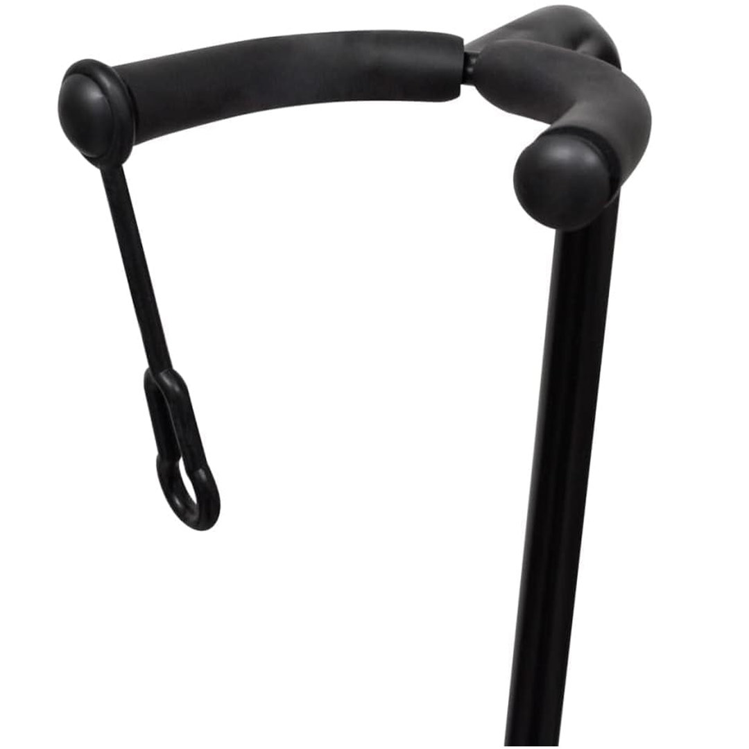 Hopfällbart Gitarrstativ 62-74 cm med Säkerhetsrem