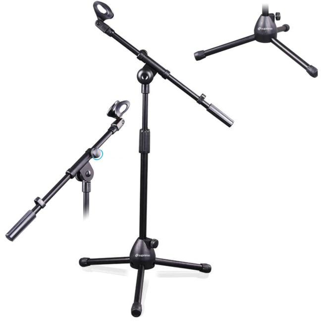 Bordsmikrofonstativ (47-80cm)