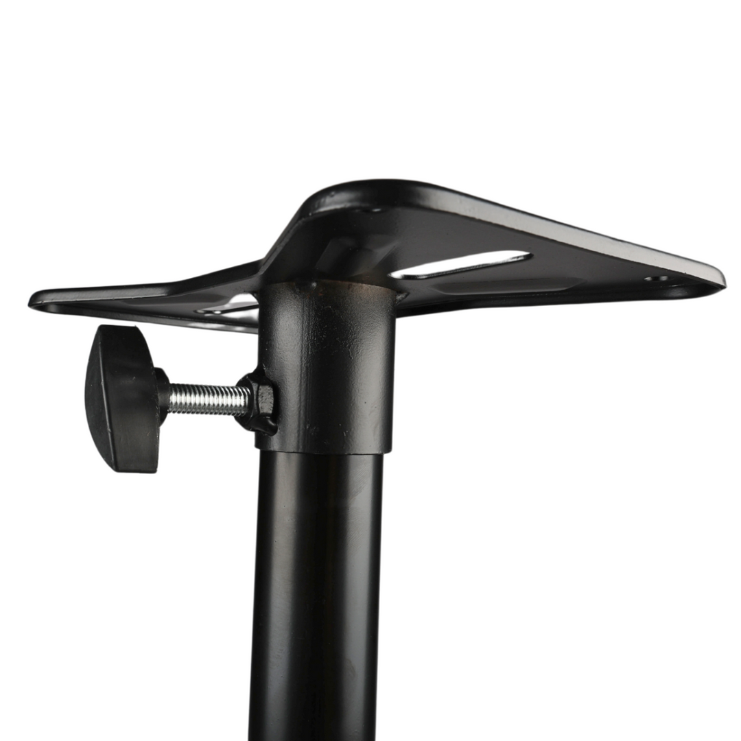 Högtalarstativ Tripod svart med säkerhetssprint