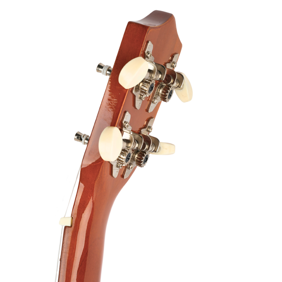 Sopranukulele, mörkt trä
