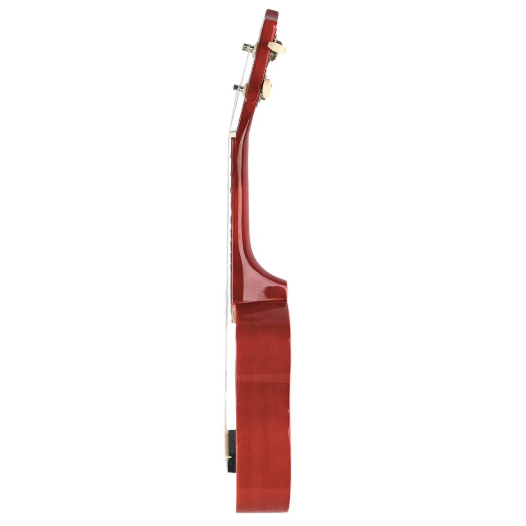 Sopran ukulele; naturligt trä