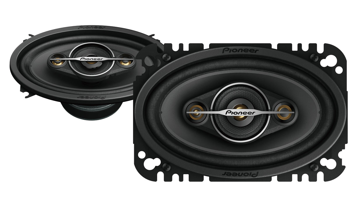 Pioneer TS-A4671F bilhögtalare (210W, 4"x6")