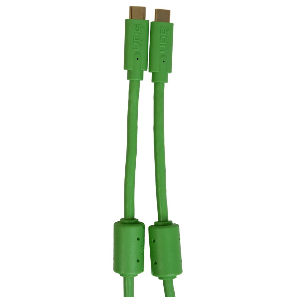 UDG Ultimate Cable USB 3.2 C-C Grön Rak 1,5m