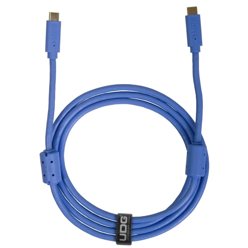 UDG Ultimate Cable USB 3.2 C-C Blå Rak 1,5m
