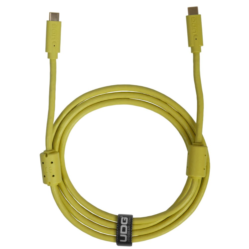 UDG Ultimate Cable USB 3.2 C-C Gul Rak 1,5m