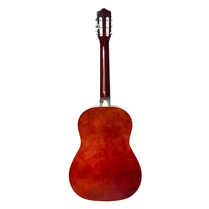 V-Tone CG TWO NT Klassisk Gitarrer 4/4 Startpaket i natur med väska & tillbehör