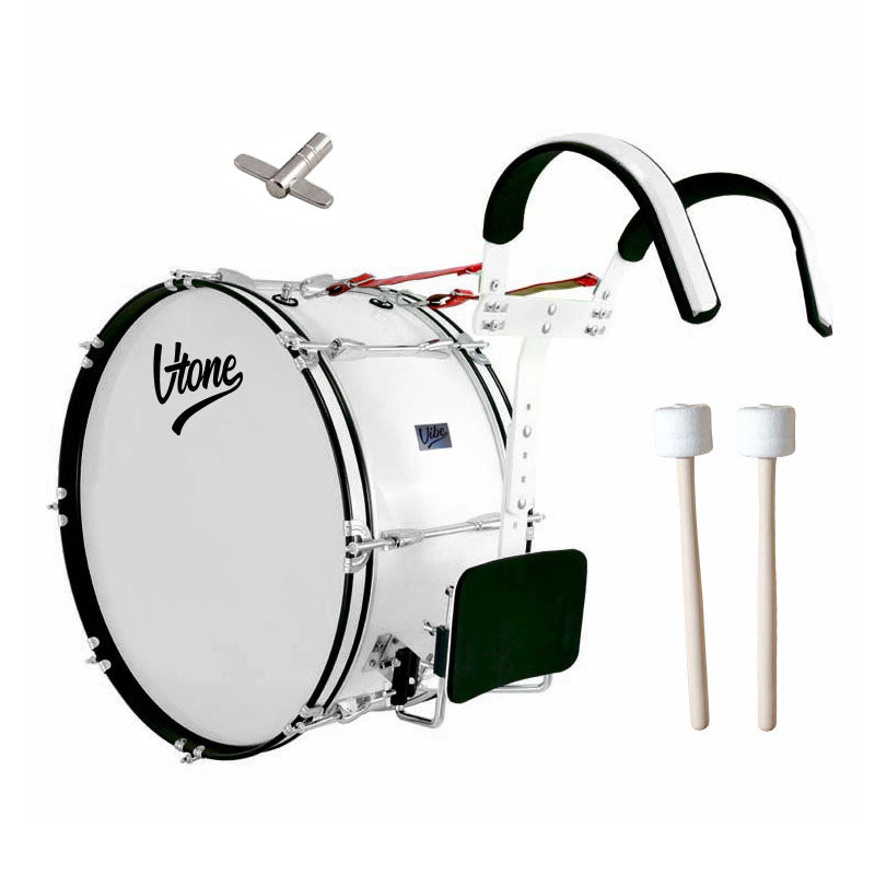 V-Tone MBD 22 Marsch Bas Trumma 22" med bärrem och klubbor