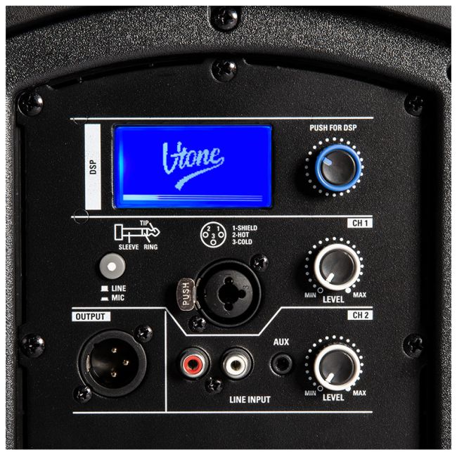 V-Tone NBX-115 aktiv 15" PA-högtalare – DSP, 350W RMS