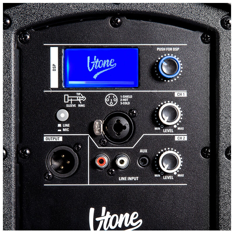 V-Tone NBX-115 aktiv 15" PA-högtalare – DSP, 350W RMS