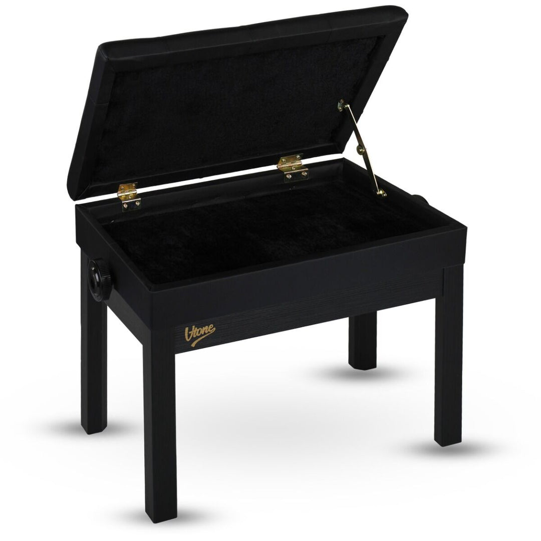 V-TONE PB2 BK Pianopall – Justerbar 49–57 cm