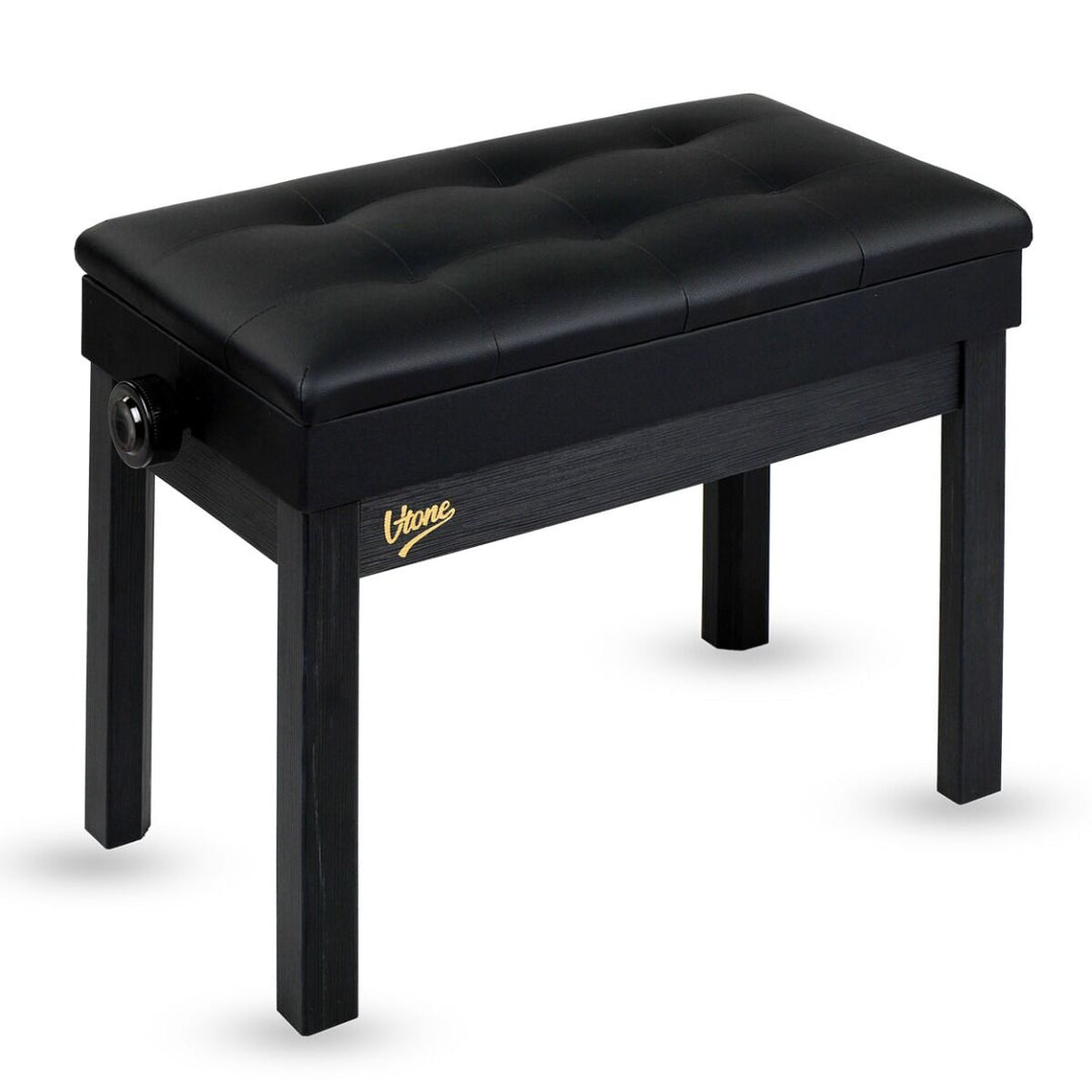 V-TONE PB2 BK Pianopall – Justerbar 49–57 cm