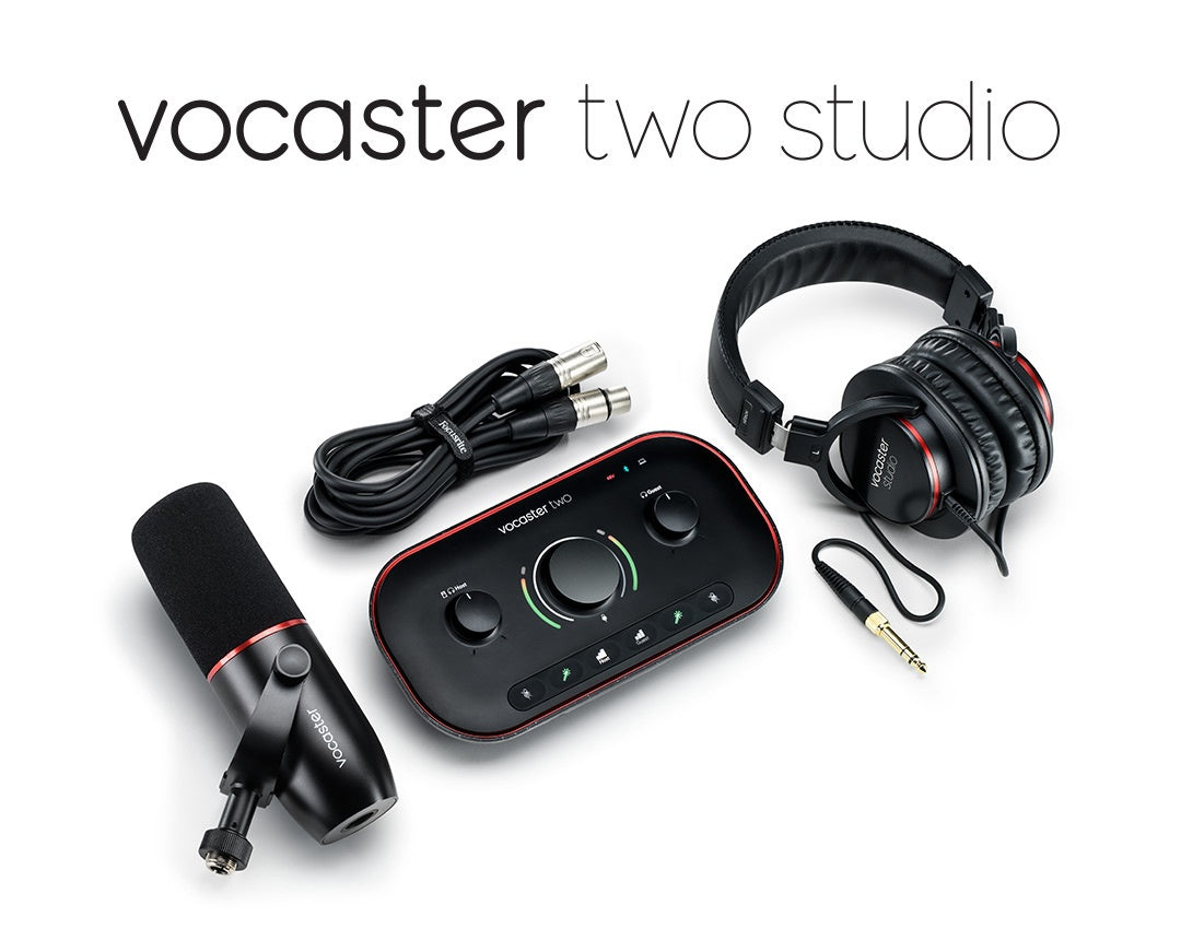 Focusrite Vocaster Two Studio Podcaster ljudkort