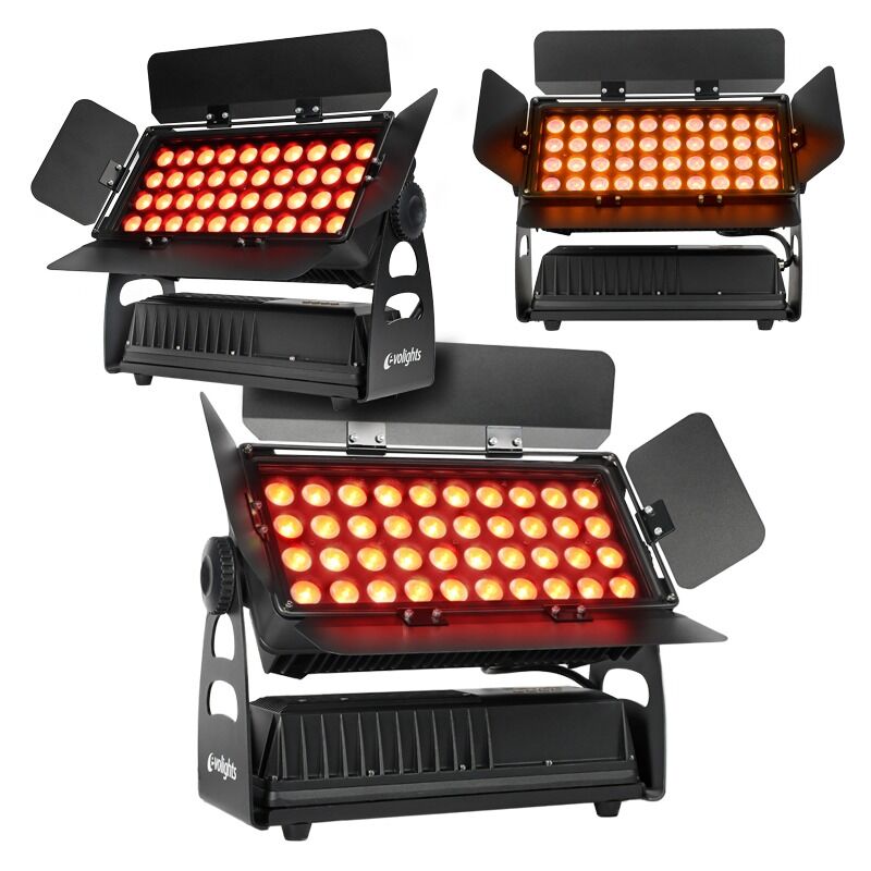 Evolights 40x10W RGBW väggtvätt – IP65