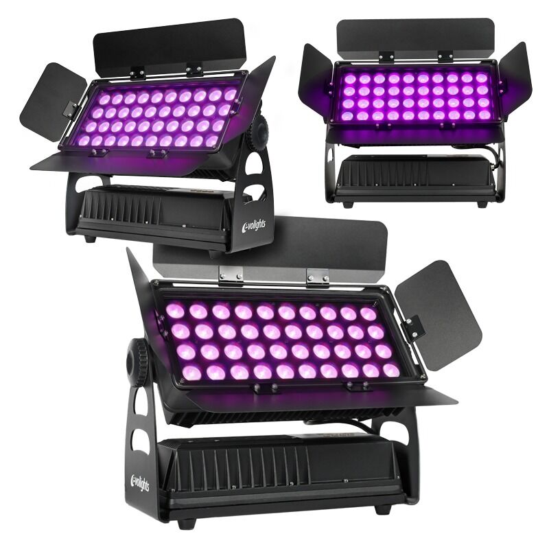 Evolights 40x10W RGBW väggtvätt – IP65