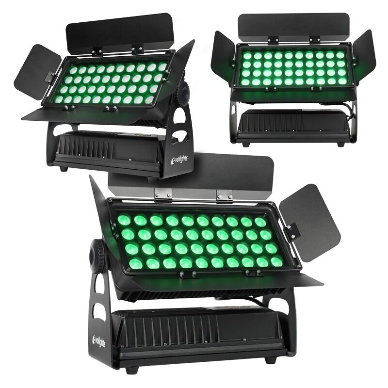 Evolights 40x10W RGBW väggtvätt – IP65