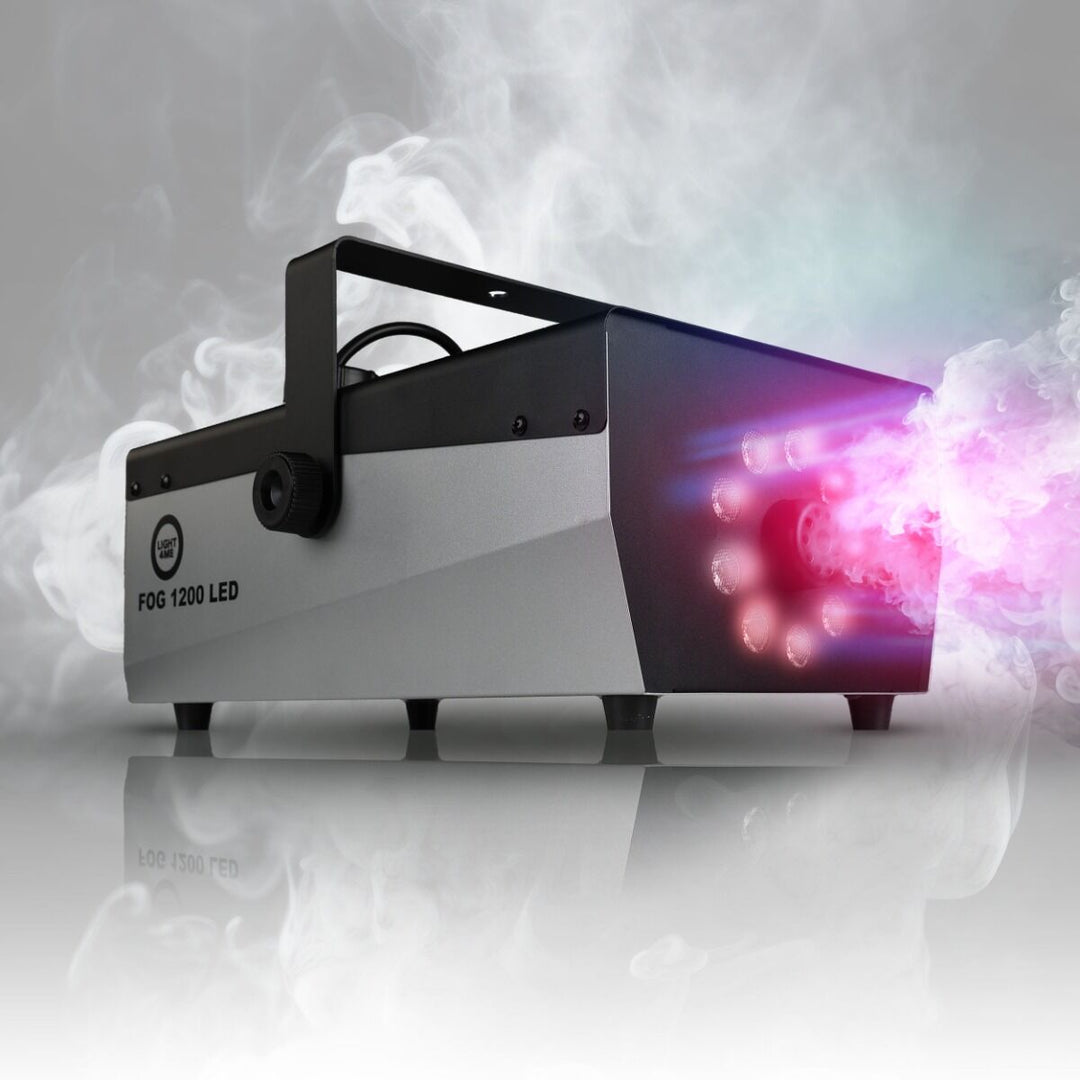 Light4Me Fog 1200 LED V2 Rökmaskin 1200W med LED