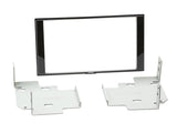 2-DIN ram för Nissan (Piano Black)