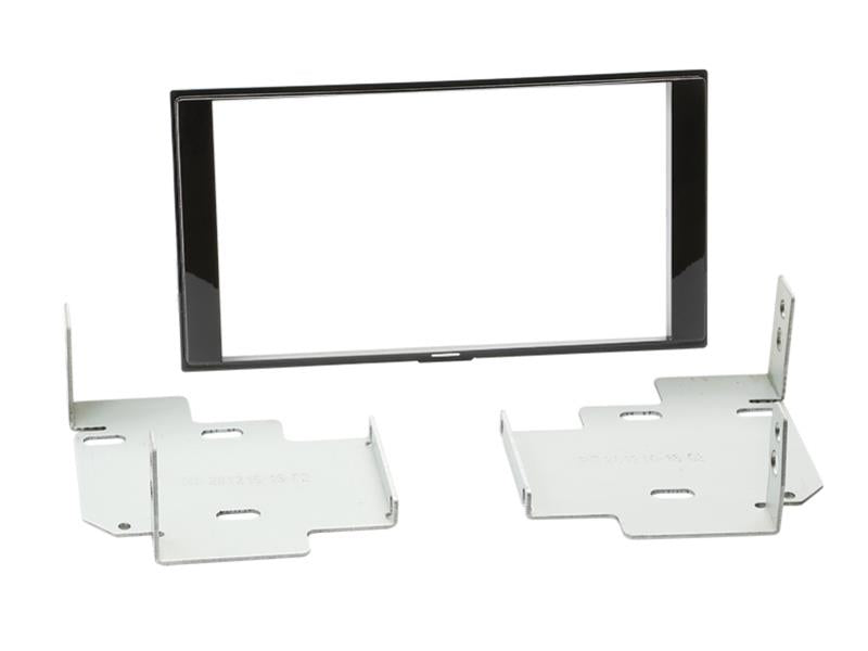 2-DIN ram för Nissan (Piano Black)