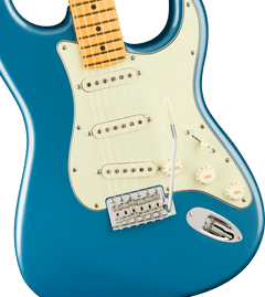 Fender American Professional Classic Stratocaster, Lönn Huvud, Faded Lake Placid Blue