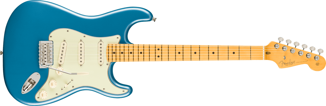 Fender American Professional Classic Stratocaster, Lönn Huvud, Faded Lake Placid Blue