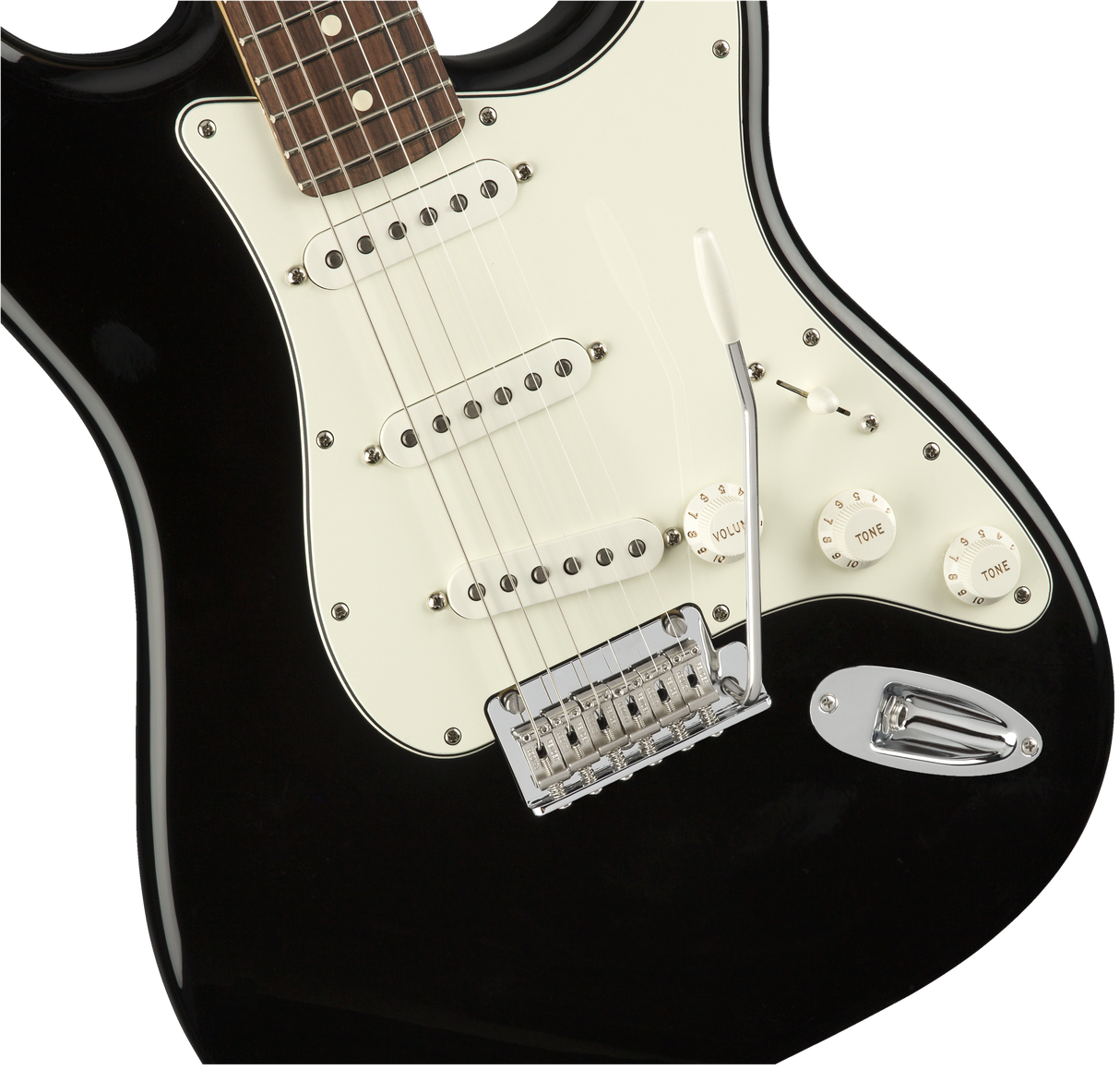Fender Player Stratocaster elgitarr (svart)