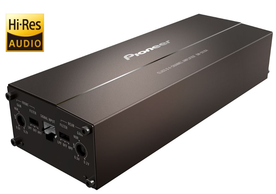 Pioneer GM-DX104 4-kanals bilförstärkare