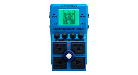 Zoom MS-70CDR+ MultiStomp chorus, delay och reverb