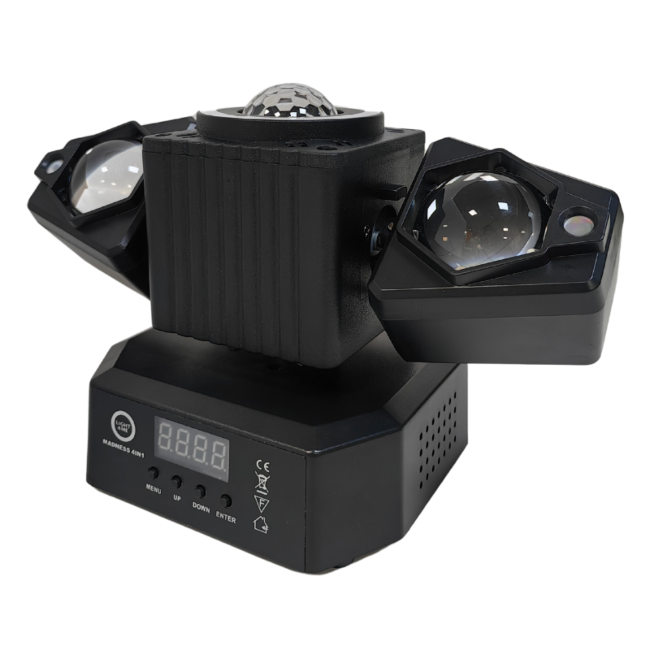 LIGHT4ME MADNESS 4IN1 RGBW LED multi-effekt ljus