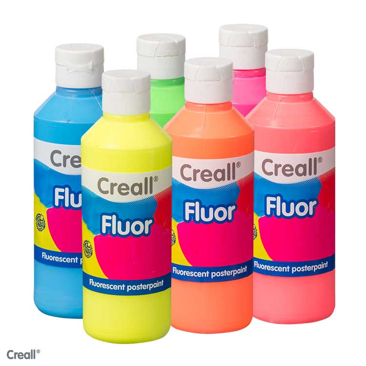 UV-färg (6x250 ml)