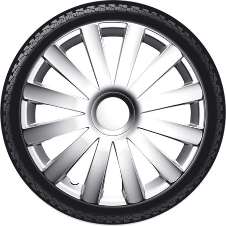 17" Spyder hjulkapselset