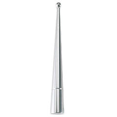 Antennspröt 120mm krom 5&6 mm gänga