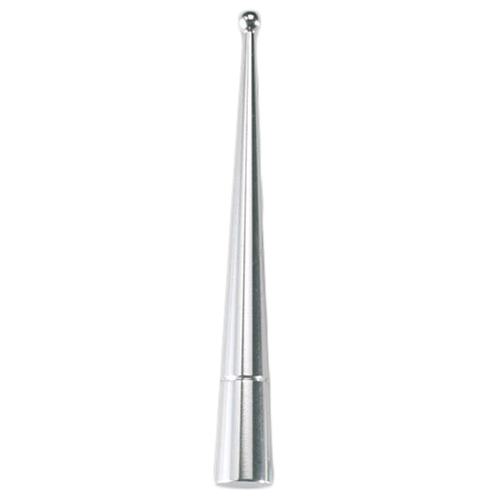 Antennspröt 120mm krom 5&6 mm gänga