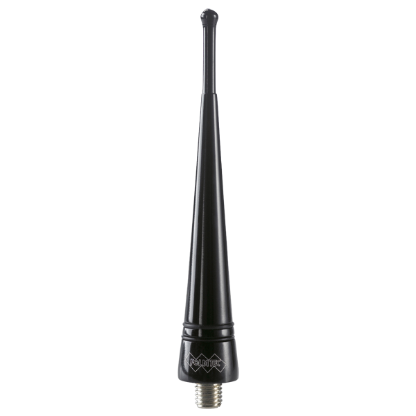 Antennspröt 90mm svart 5+6+7mm skruvar