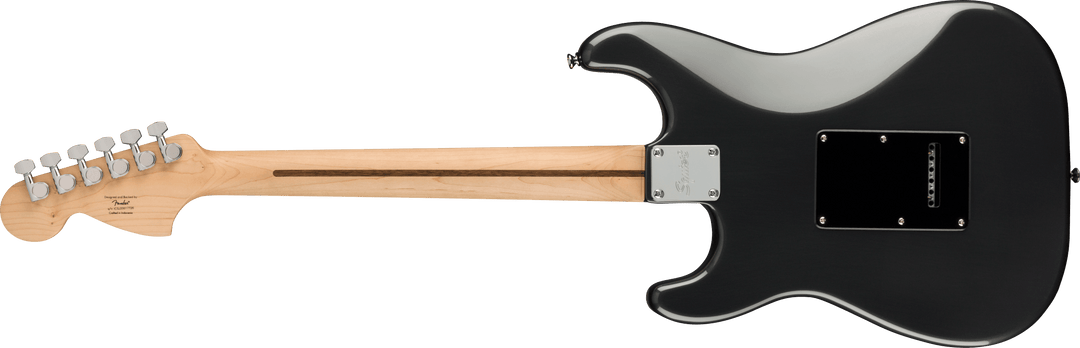 Fender Stratocaster El-gitarr Startpaket (Frost Metallic)