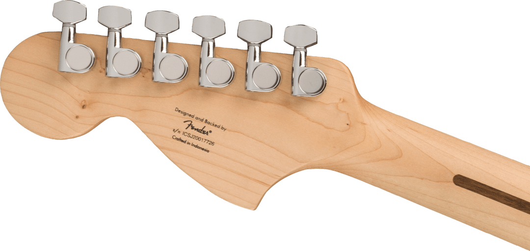 Fender Stratocaster El-gitarr Startpaket (Frost Metallic)