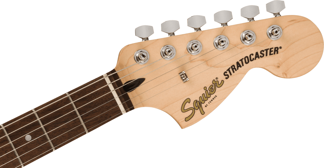 Fender Stratocaster El-gitarr Startpaket (Frost Metallic)