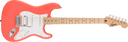 Fender Squier Sonic Stratocaster HSS elgitarr (Tahitian Coral)