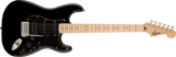 Fender Squier Sonic Stratocaster HSS elgitarr (svart)
